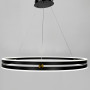 Зображення Люстра із підвісним кільцевим чорним корпусом Ø 80 см ИМ Light-Deco 2 