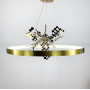 Зображення Дизайнерський світильник FELISA у золотому каркасі ИМ Light-Deco 