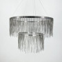 Зображення Хромована люстра з ланцюжками на 2 яруси Ø 80+50 см ИМ Light-Deco 5 