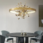 Зображення Дизайнерський світильник FELISA у золотому каркасі ИМ Light-Deco 11 