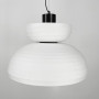 Изображение Люстра у чорному корпусі з білим абажуром Ø 50 см ИМ Light-Deco 6 