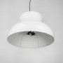 Изображение Люстра у чорному корпусі з білим абажуром Ø 50 см ИМ Light-Deco 3 