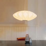 Зображення Підвісна люстра із білим фігурним абажуром Ø60х26 см ИМ Light-Deco 8 