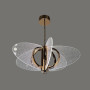 Зображення Золота люстра на 6 пластин з іскристого акрилу Ø65 см ИМ Light-Deco 3 