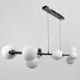 Изображение Видовжена люстра з 9 білими плафонами довжиною 115 см ИМ Light-Deco 4 
