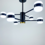 Изображение Дизайнерська LED люстра в чорному кольорі ИМ Light-Deco 4 