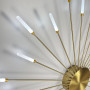 Изображение Унікальна латунна стельова люстра на 30 променів Ø 125 см ИМ Light-Deco 3 