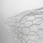 Изображение Декоративна люстра-хмаринка LED CLOUD у срібному корпусі 120х63 см ИМ Light-Deco 2 