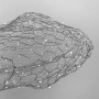 Изображение Декоративна люстра-хмаринка LED CLOUD у срібному корпусі 120х63 см ИМ Light-Deco 
