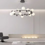 Зображення Кільцева люстра з 12 білими плафонами Ø 100 см ИМ Light-Deco 2 