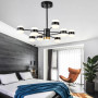 Изображение Дизайнерська LED люстра в чорному кольорі ИМ Light-Deco 5 