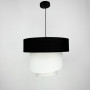 Изображение Дизайнерська люстра IONOS 1 з текстильним абажуром ИМ Light-Deco 
