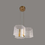 Зображення Підвісна люстра на 3 сегменти з іскристого акрилу Ø35 см ИМ Light-Deco 4 