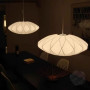 Зображення Підвісна люстра із білим фігурним абажуром Ø60х26 см ИМ Light-Deco 6 