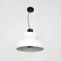 Изображение Люстра у чорному корпусі з білим абажуром Ø 40 см ИМ Light-Deco 5 