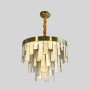 Зображення Каскадна люстра з мармуровими пластинами Ø50х40 см ИМ Light-Deco 4 