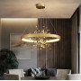 Изображение Дизайнерський світильник FELISA у золотому каркасі ИМ Light-Deco 8 