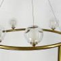 Изображение Підвісна люстра-кільце на 6 плафонів та 3 споти d 60 ИМ Light-Deco 5 