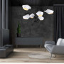 Изображение Стельова люстра Lumina Deco у чорному каркасі ИМ Light-Deco 4 