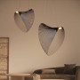 Изображение Сучасний світильник з чорних кілець 60х40х55 см ИМ Light-Deco 5 