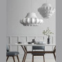 Зображення Люстра з фігурним білим абажуром Ø 60 см ИМ Light-Deco 5 