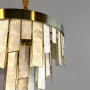 Зображення Каскадна люстра з мармуровими пластинами Ø50х40 см ИМ Light-Deco 
