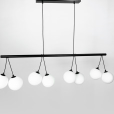 Люстра підвісна Light House LNF-17454/8L BK чорна (цоколь G9)