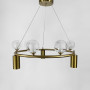 Изображение Підвісна люстра-кільце на 6 плафонів та 3 споти d 60 ИМ Light-Deco 