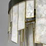 Зображення Каскадна люстра з мармуровими пластинами Ø50х40 см ИМ Light-Deco 1 