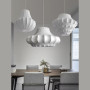 Зображення Люстра з фігурним білим абажуром Ø 60 см ИМ Light-Deco 