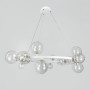 Зображення Кільцева біла люстра з 18 прозорими плафонами Ø 95 см ИМ Light-Deco 2 