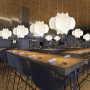 Зображення Світильник із білим абажуром 70х50 см у стилі Wabi-sabi ИМ Light-Deco 5 