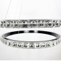 Зображення Підвісний світильник Delight Collection у чорному каркасі з подвійним кільцем ИМ Light-Deco 