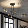 Зображення Люстра підвісна лінійна Light House LNF-17568/9 BK+GD (цоколь GU10) ИМ Light-Deco 4 