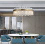 Зображення Підвісна люстра з скляними фактурними пластинами ИМ Light-Deco 6 