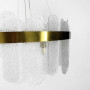 Изображение Підвісна люстра з скляними фактурними пластинами Ø 80 см ИМ Light-Deco 3 