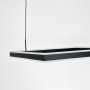Изображение Люстра з підвісним квадратом у чорному корпусі 60 см ИМ Light-Deco 2 