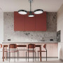 Изображение Люстра дизайнерська на 3 світлових блоки ИМ Light-Deco 9 