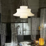 Изображение Люстра з багаторівневим білим абажуром Ø 60 см ИМ Light-Deco 8 