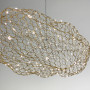 Зображення Декоративна люстра-хмаринка LED CLOUD у золотому корпусі 120х65 см ИМ Light-Deco 1 