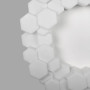 Зображення Стельова люстра з білим футуристичним корпусом Ø70 см ИМ Light-Deco 3 