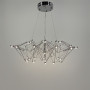 Зображення Невагома срібна люстра Ø 80 см ИМ Light-Deco 3 