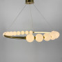 Изображение Люстра Nordic Pearl з плафонами-перлинками на 3 режими ИМ Light-Deco 2 