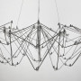 Зображення Невагома срібна люстра Ø 80 см ИМ Light-Deco 2 
