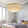 Зображення Підвісна 3-х ярусна люстра в латунному корпусі Ø 80 см ИМ Light-Deco 1 