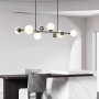 Изображение Видовжена люстра з 6 білими плафонами довжиною 90 см ИМ Light-Deco 6 