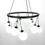 Зображення Люстра-кільце підвісне Light House LNF-17454/10 BK чорна (цоколь G9) ИМ Light-Deco 2 