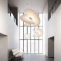 Изображение Футуристична люстра у білому корпусі Ø 50 см ИМ Light-Deco 3 