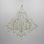 Зображення Дизайнерська невагома золота люстра d80 см ИМ Light-Deco 2 