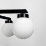 Зображення Чорна люстра на 7 білих плафонів Ø 75 см ИМ Light-Deco 